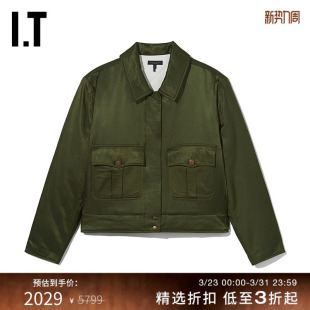 rag 时髦帅气工装 合身翻领夹克新款 外套09KM09XM bone女装