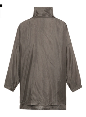 IT Rick Owens男装中长款微透高领上衣新款摩登型男薄上衣295SHB