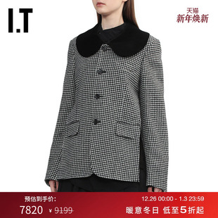 des GARCONS HOMME 千鸟格西装 COMME BLACK情侣款 夹克外套 CDG