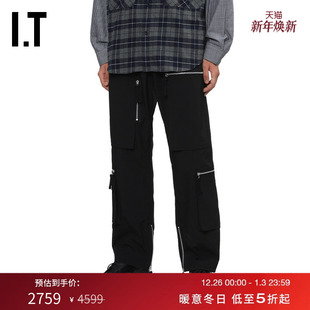 长裤 des 合身直筒裤 工装 HOMME男装 COMME GARCONS 休闲裤 裤 CDG