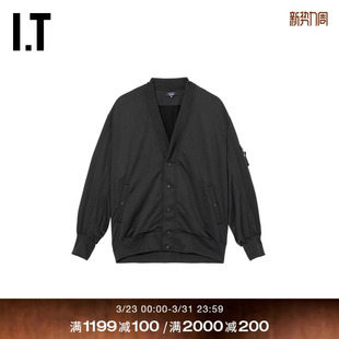 des COMME GARCONS HOMME男装 外套帅气酷感 宽松V领开衫 CDG