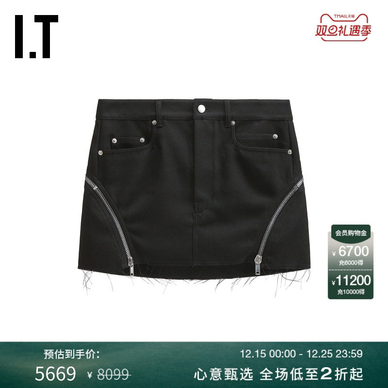 ITRickOwens工装半身裙