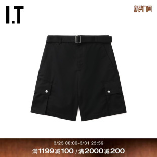 工装 裤 新款 中裤 宽松短裤 潮流帅气直筒裤 961534MO JACQUEMUS男装