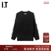 潮童 logo边饰圆领卫衣时尚 OFF WHITE™童装