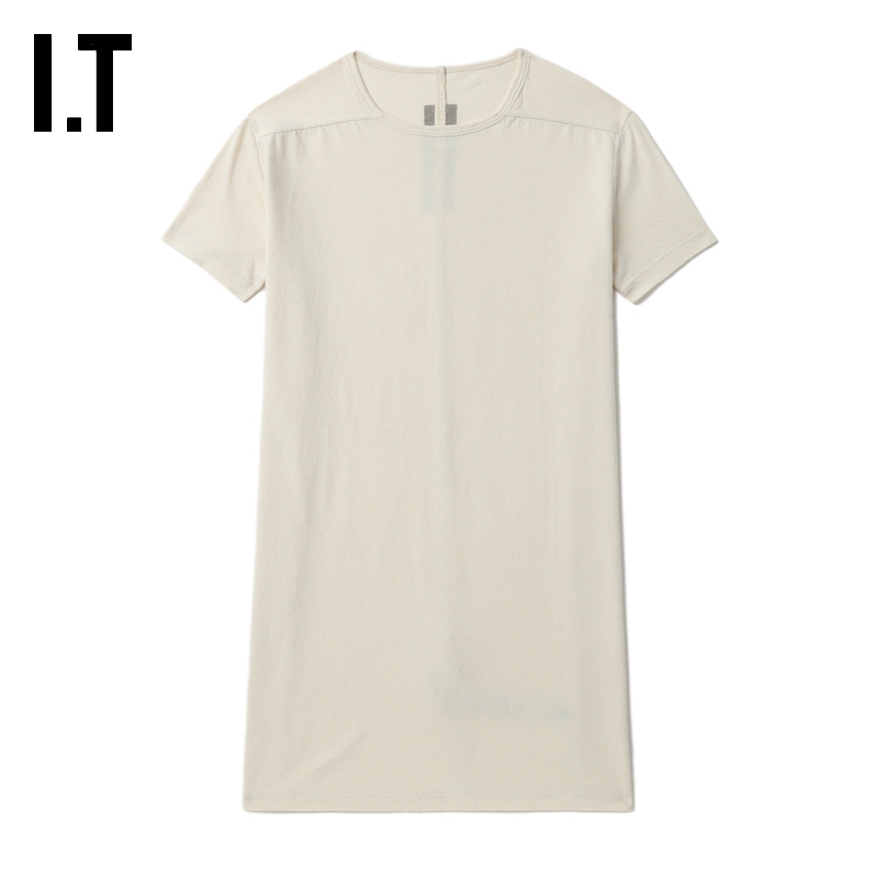 ITRickOwens中长款短袖T恤