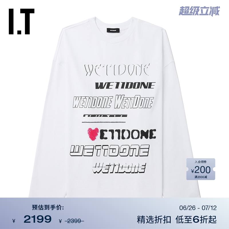ITWe11Done宽松长袖T恤