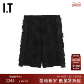 CDG 时髦质感直筒裤 COMME GARÇONS PLUS男羊毛短裤 des HOMME