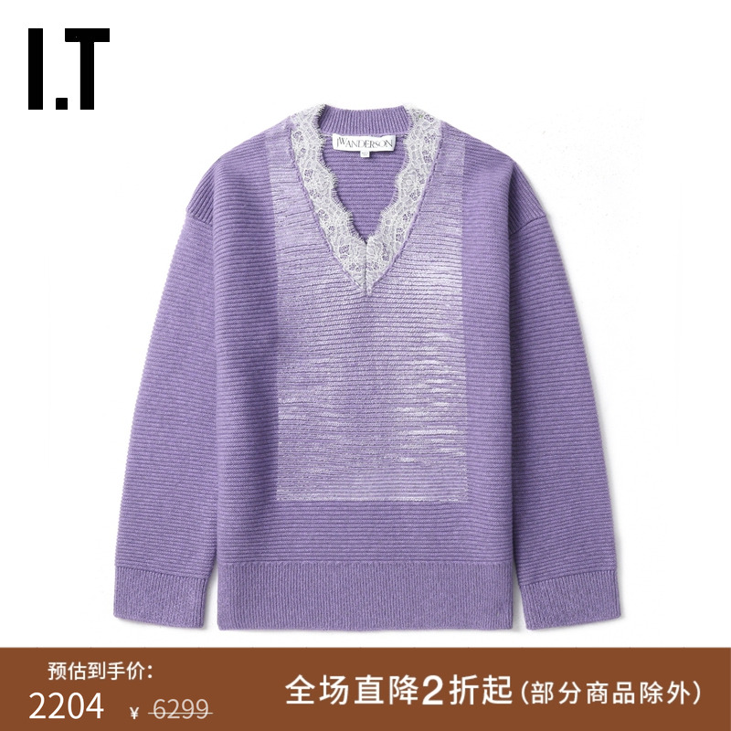 ITJWAnderson宽松V领针织衫