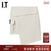 裙 不对称半身裙设计感工装 OFF WHITE™女装