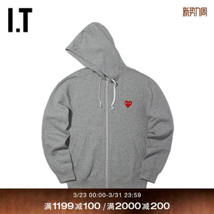 GARÇONS des PLAY男装 拉链连帽卫衣2019秋季 250MB 新品 COMME