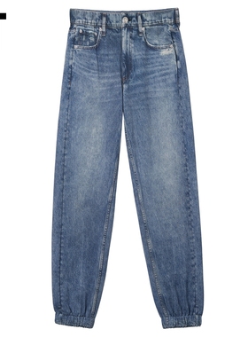 IT rag & bone女装束脚牛仔裤新款随性休闲合身水洗长裤00F700XO