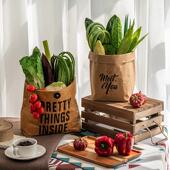 彷真水果蔬菜拍摄道具套装 饰摆饰 假青菜模型露营展厅橱窗样板房装