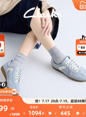 Clarks其乐女鞋薄底缓震休闲鞋