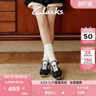 休闲鞋 Clarks其乐Calo 舒适百搭运动时尚 增高德训鞋 女 Run女鞋