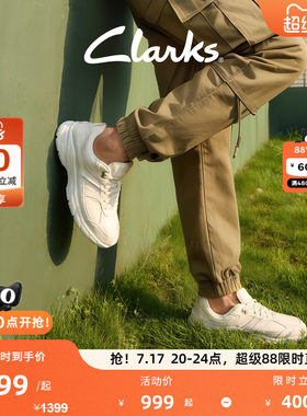 Clarks其乐休闲鞋增高厚底轻盈
