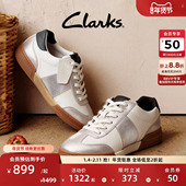 Lo女鞋 板鞋 复古德训鞋 Clarks其乐CraftMatch 女小白鞋 休闲鞋 女鞋