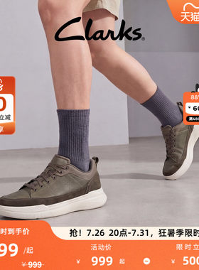 Clarks其乐Burford lace男鞋新款潮流舒适厚底通勤百搭透气休闲鞋