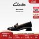 Clarks其乐Daiss30 简约C扣舒适中跟优雅老钱单鞋 Trim女鞋 乐福鞋