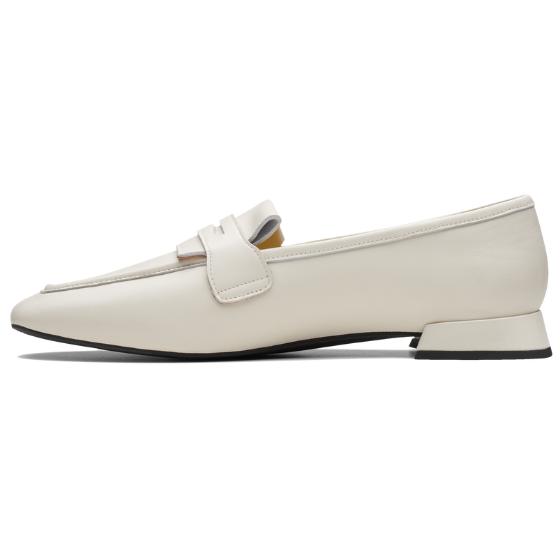 Clarks其乐轻舞系列女鞋年2024春秋通勤乐福鞋豆豆鞋单鞋平底皮鞋