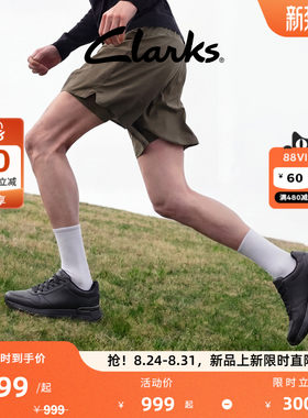 Clarks其乐经典黑武士潮流男跑鞋