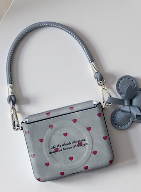 时尚灰色适用purax手机壳磁吸支架小米mixflip2全包中轴三星zflip7防摔荣耀Magicvflip2高级pocket2可爱挂绳