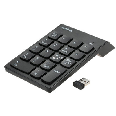 2.4G USB Wireless Keyboard Number Pad Numeric Keypad 18 Keys