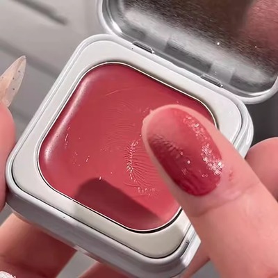 多用膏唇颊两用腮红膏自然裸妆