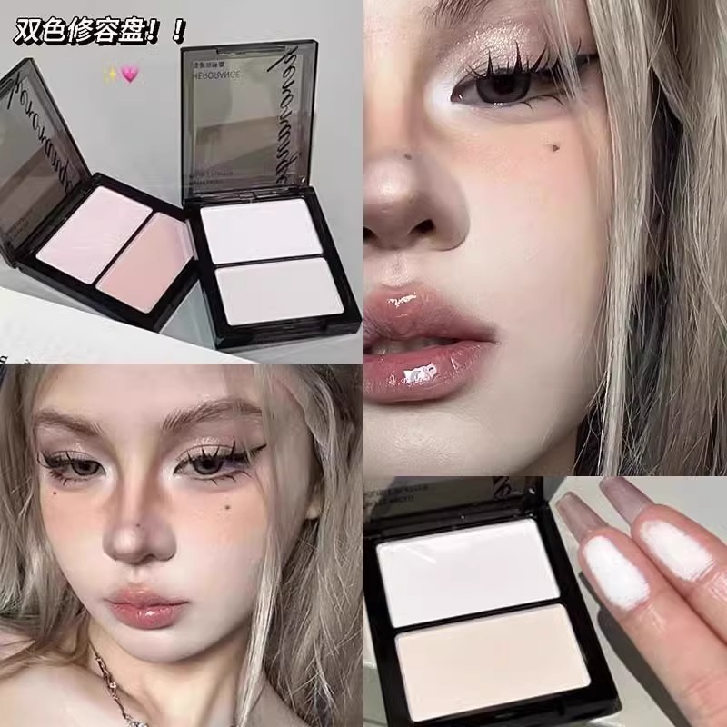 法國雙色多用盤面中提亮高光修容