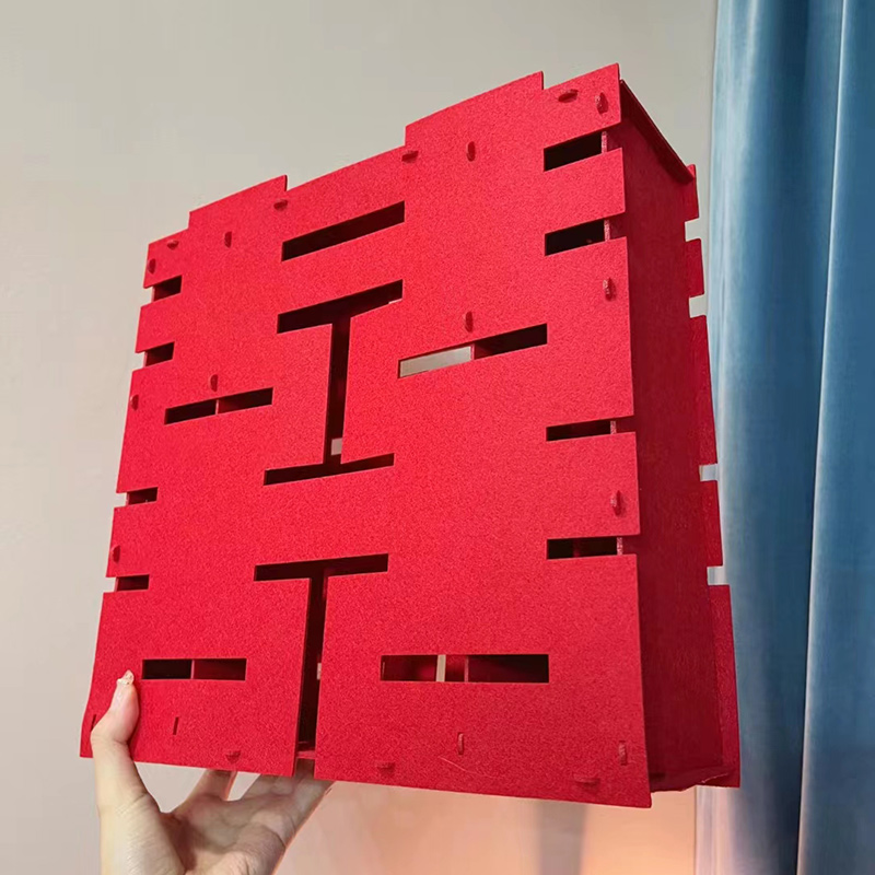 结婚喜字婚房布置立体摆件