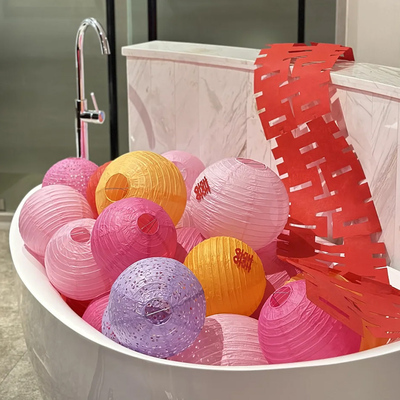 ety家居旗舰蜂窝球灯笼吊顶装饰