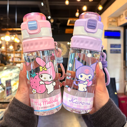 guloo三丽鸥tritan水杯儿童水壶