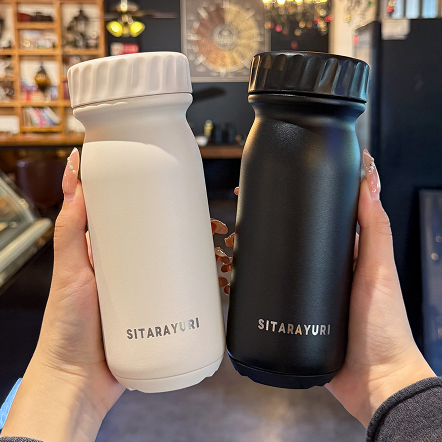 guloo高颜值保温杯304不锈钢水杯