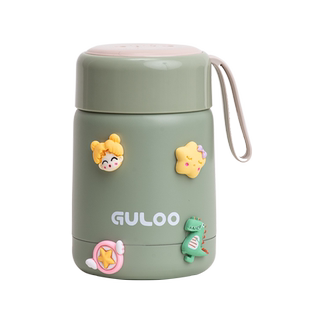 迷你焖烧杯小型容量早餐杯保温宽口便携矮胖型广大口径装粥豆浆杯