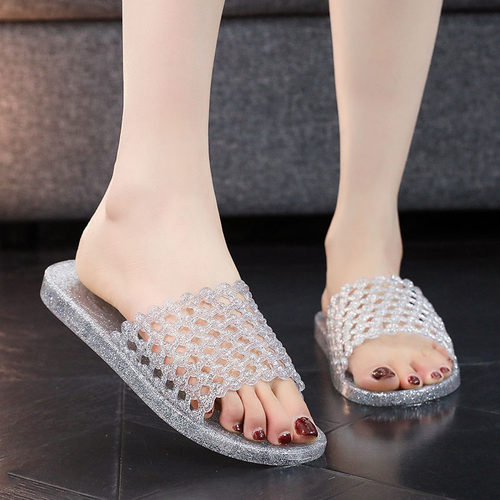 镂空浴室夏季情侣洗澡防臭凉拖鞋