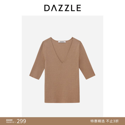 简约高级 V领显瘦 百搭单品