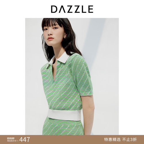 DAZZLE地素夏装肌理感针织