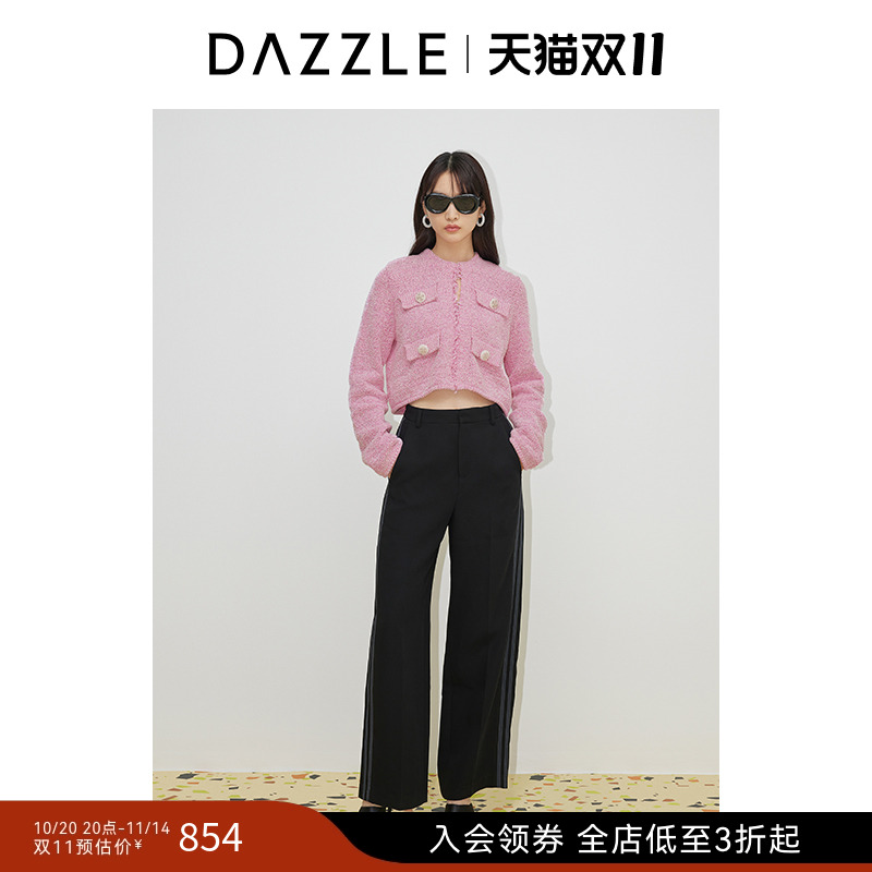 箱型廓形 流苏设计 复古雅致