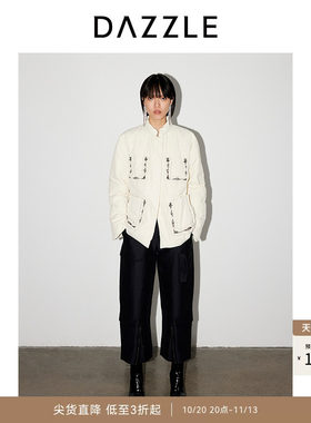 DAZZLE地素尼龙钉珠羽绒服