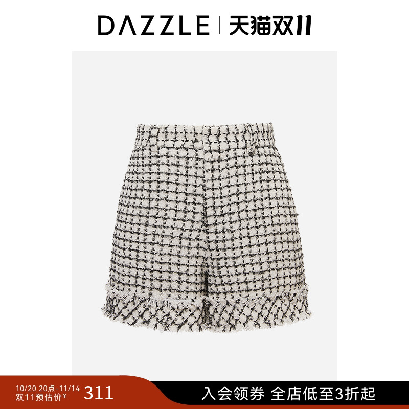 地素休闲短裤DAZZLE法式