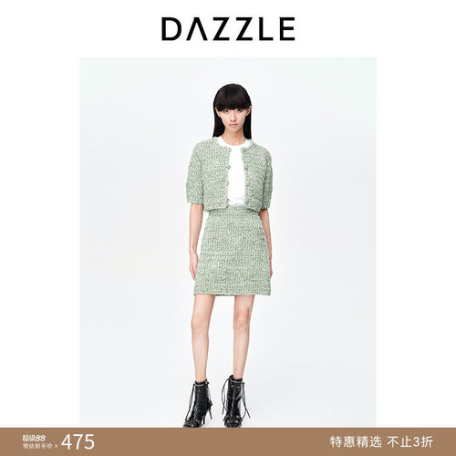 小香风格	泡泡袖型	短款版型