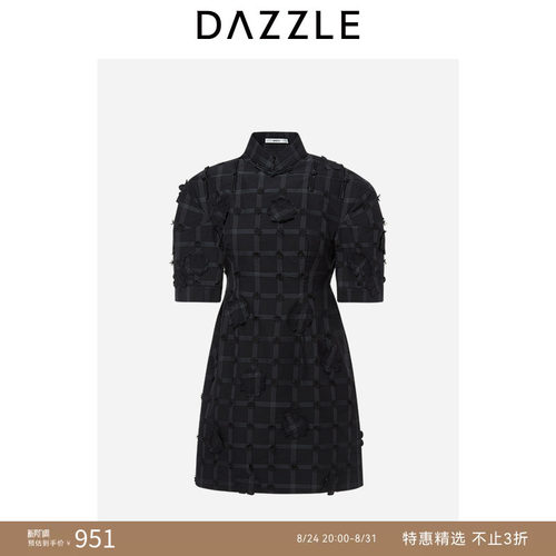 DAZZLE地素新中式改良旗袍