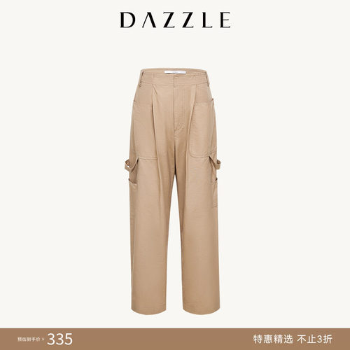 直筒裤型	工装风格	口袋装饰