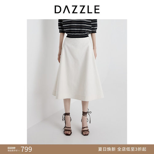 DAZZLE 地素奥莱半裙2025年夏季长裙