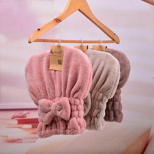 韩国进口干 干发帽 超强吸水珊瑚绒女士吸水速干 干包头巾儿童孕