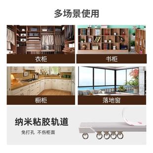 小清新门帘隔断帘柜子帘衣柜帘子遮挡布帘定制魔术贴轨道装 款 饰帘