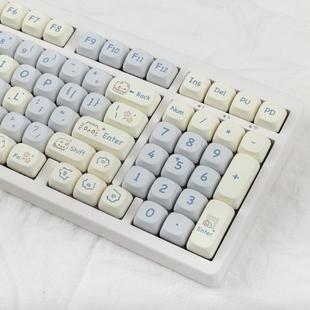 98客制化机械键盘套件101键三模无线gasket结构厚润麻将音静音轴