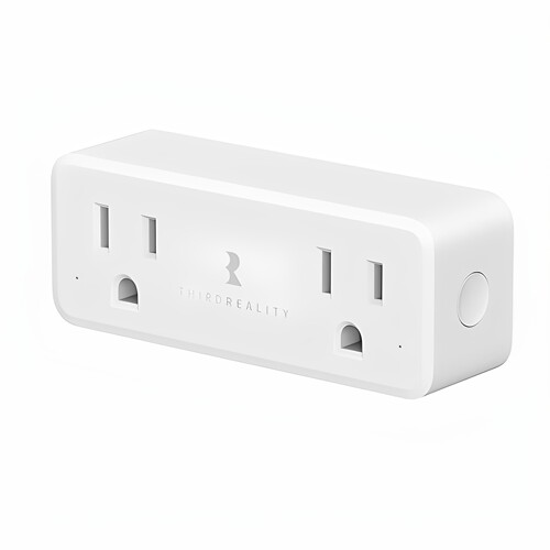 THIRDREALITY 智能双插头 ZP1，美规，Zigbee，SmartThings、HA