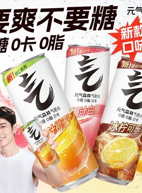 元气森林无糖气泡水330ml*24罐