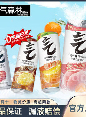元气森林无糖气泡水330ml*24罐