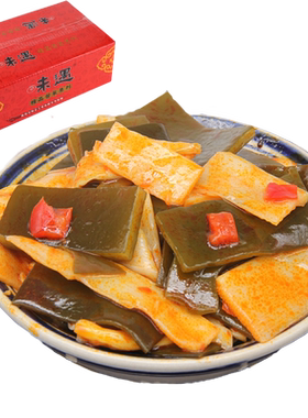 味遇红油竹笋片海带整箱10斤咸菜